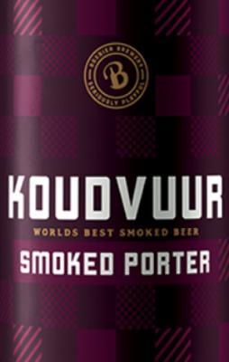 koudvuur smoked porter van Bax bier